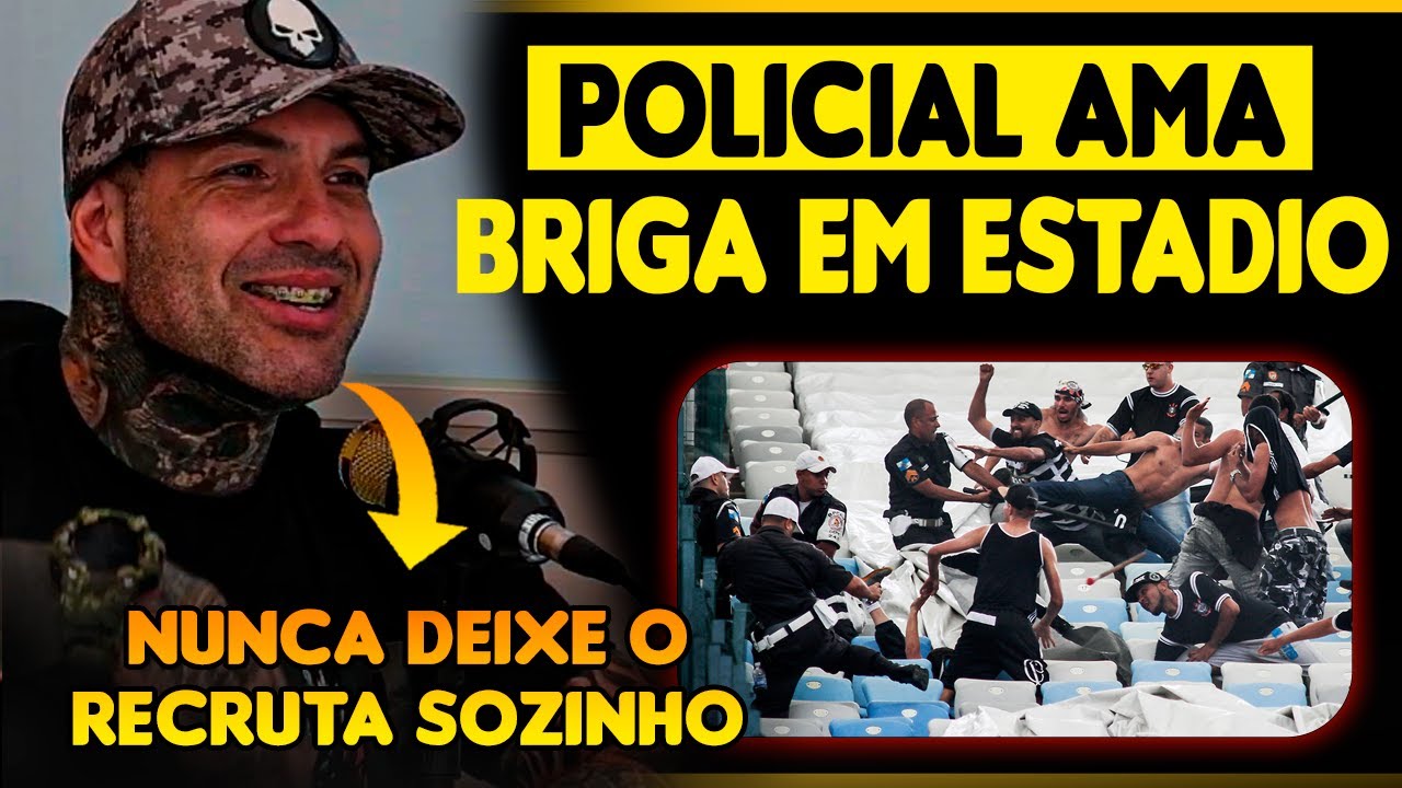 A POLICIA FAZ ISSO EM CONFRONTO DE TORCIDA | SANCHO - PMPR | COPCAST