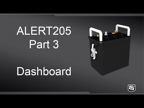 ALERT205 Part 3: Dashboard