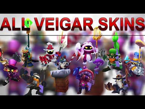 All Veigar Skins Spotlight (2009 - 2020) League of Legends