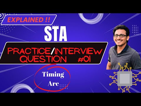 Interview Question #01 | Timing Arc | Static Timing Analysis (STA) | @vlsiexcellence ✍️