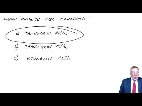 Foreign exchange risk management (1) Part 1 - ACCA (AFM) lectures
