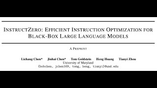 InstructZero: Efficient Instruction Optimization for Black-Box Large L