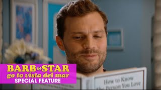 Barb & Star Go To Vista Del Mar (2021 Movie) Special Features “Casting of Jamie Dornan”