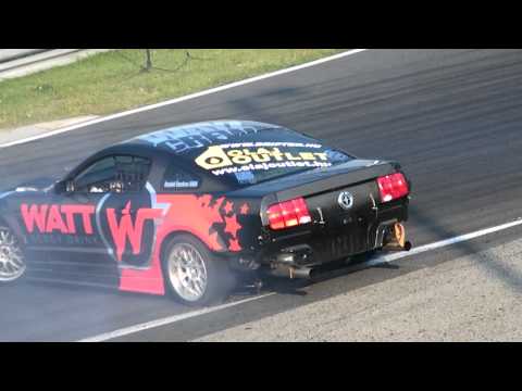 Ford Mustang V8 (Corvette) Drift 2011.08.27 Hungaroring