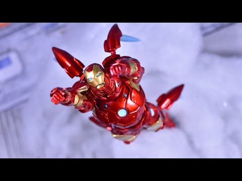 Revoltech Amazing Yamaguchi 013 Iron Man Bleeding Edge Armor Review