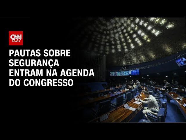 Senado deve votar PL Antifacção e Câmara mira avançar com PEC da Segurança | CNN NOVO DIA