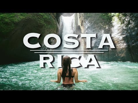 Costa Rica Nature in 4K | Drone Relaxation Travel Video