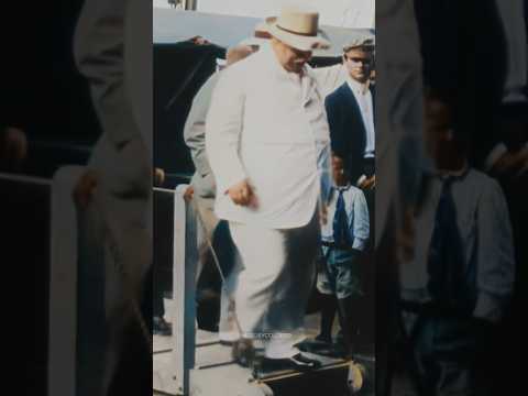 William Howard Taft in 1910 - Restored Footage