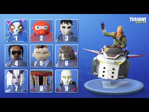 GUESS THE FORTNITE SKIN BY THE EMOTE - #7 | tusadivi