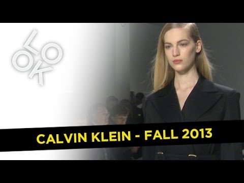 Fashion Flashback: Calvin Klein Fall 2013