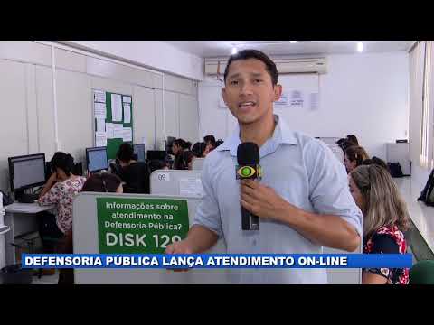 Defensoria pública do Amazonas lança atendimento on-line