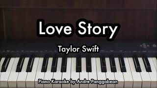 Download lagu Love Story - Taylor Swift | Piano Karaoke by Andre Panggabean mp3