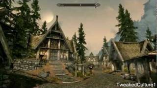 Skyrim | High Res Texture & Pines of Whiterun w/Dynamic Shadows ON