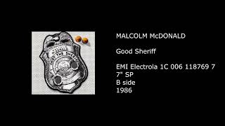 MALCOLM McDONALD - Good Sheriff- 1986