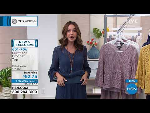 Curations Crochet Top