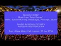 Benjamin Britten Peter Grimes Interludes Mstislav Rostropovich Conducting The LSO In 1996