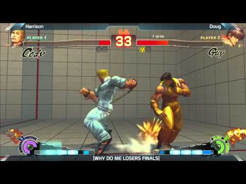 SSF4: Harrison vs Doug - Losers Finals - Why Do Me Monthly #1