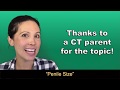 Don T Freak Out About Your Child S Penis Size Connecticut Children S