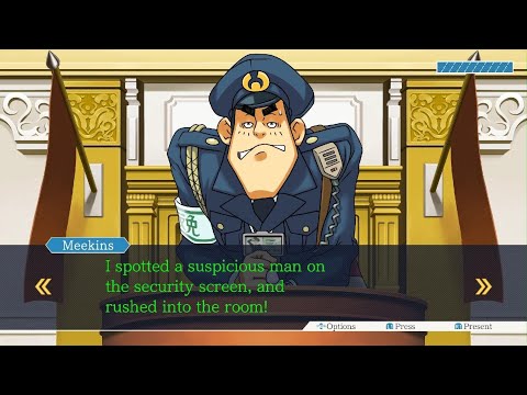 Officer Mike Meekins Testifies | Phoenix Wright: Ace Attorney Case 5 Part 12