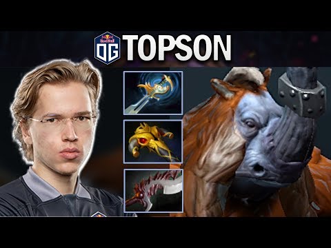 OG.TOPSON MAGNUS WITH 17 KILLS - DOTA 2 7.24 GAMEPLAY