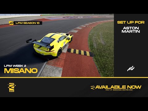 ACC | Aston Martin V8 Vantage | 1:32.772 at Misano | LFM S16W2