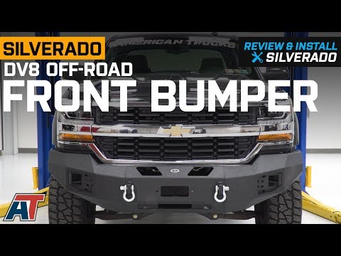 2016-2018 Silverado DV8 Off-Road Front Bumper Review & Install