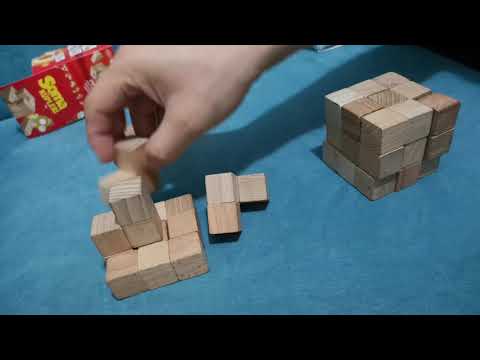 The soma cube - cube making (soma küpü-küp yapımı)