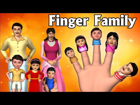 Daddy Finger | Finger Family Song | 3D Animation Finger Family Nursery Rhymes & Songs for Children