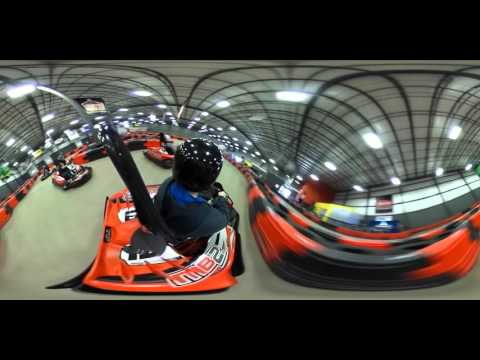 Try go-kart racing via 360-degree video