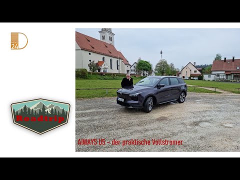 Thumbnail for AIWAYS U5 - der praktische Vollstromer. DNEWS24 Roadtrip by Aiways