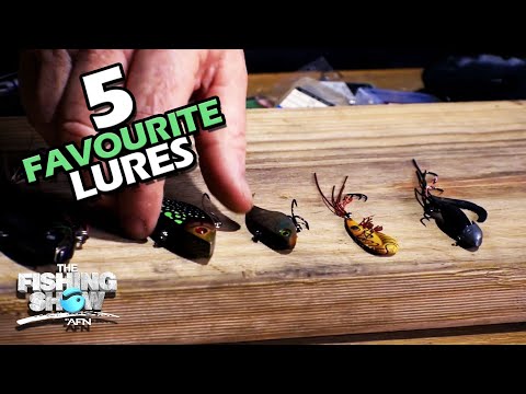 Mick's 5 Favourite Lures