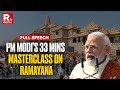Ram Mandir Dhwajarohan Ceremony PM Modi Addresses Gathering At Historic Flag Hoisting Event