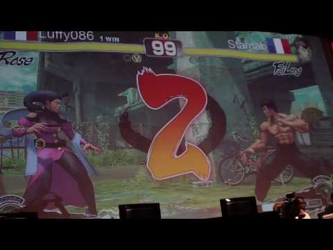 SSF4 @ DHS2010 [GF] - Luffy (Rose) vs Starnab (Fei)