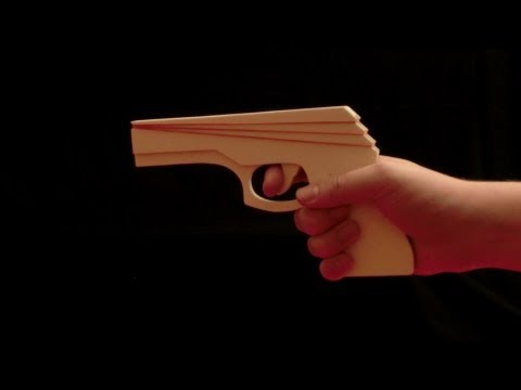 3-shot Step-up-action | Rubber band gun | Pistolet à élastique by ...