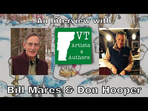 Vermont Artists and Authors: Bill Mares & Don Hooper, Vermont Illustrator & Author  Team
