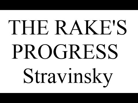 Stravinsky - The Rake's Progress Subtitles: French