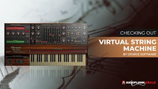 Video thumbnail for Checking out Virtual String Machine from G-Force by Audio Plugin Deals