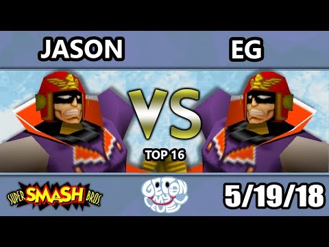 GOML 2018 - Jason (Falcon) Vs. EG (Falcon) SSB64 Top 16
