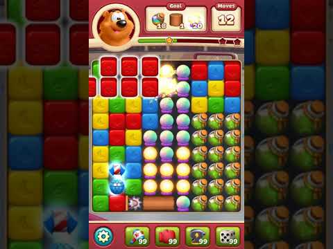 Toon Blast Level 3121 NO BOOSTERS - A S GAMING ✔️