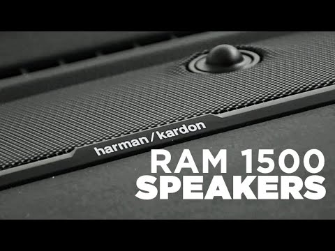 YouTube video about: Where are the 19 speakers in the 2021 ram?