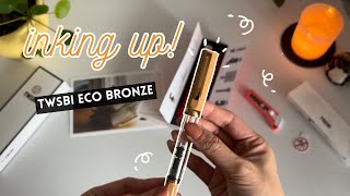 Unboxing the TWSBI Eco Bronze 🧡