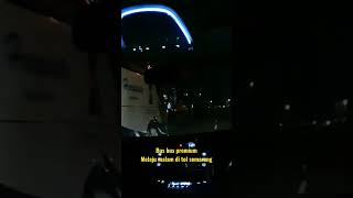 Download lagu Bus Haryanto dan Sinar Jaya sleeper melaju di tol semarang #shorts mp3