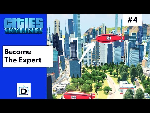 #4. How to use Blimps and move Citizens in Cities: Skylines