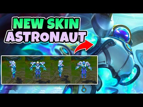 *NEW SKIN REVEAL* FIRST LOOK AT ASTRONAUT XERATH