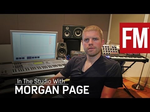 Morgan Page In The Studio With Future Music