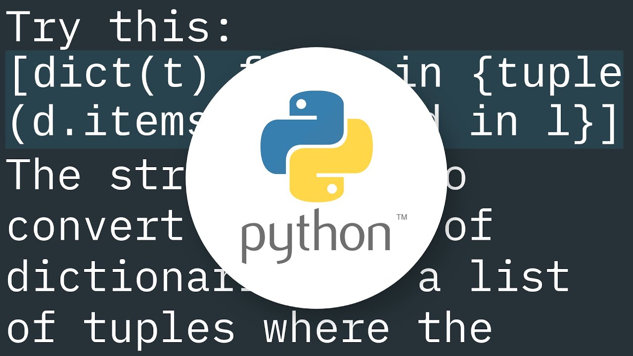 Remove duplicate dict in list in Python