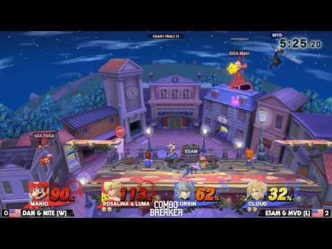 CB2016 Doubles - PG | ESAM & PG | MVD Vs. GGA | Dan & GGA | Nite - SSB4 GF - Smash Wii U - Smash 4
