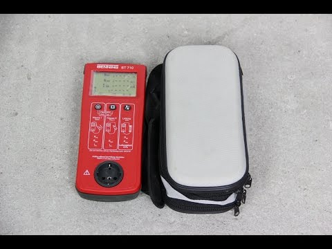 BENNING ST 710 MOBILER GERÄTETESTER VDE 0701-0702 BGVA3 SICHERHEIT VDE PRÜFGERÄT