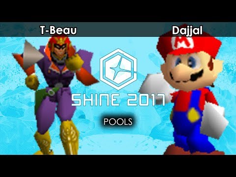 Shine 2017: T-Beau (Falcon/Pikachu) V efukt | Dajjal (Mario/Fox/Kirby) - Smash 64 | Pools