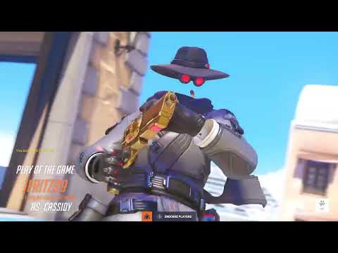 62% ACCURACY! OVERWATCH 2 CASSIDY GAMEPLAY CONSOLE [DIAMOND 2 RANK]